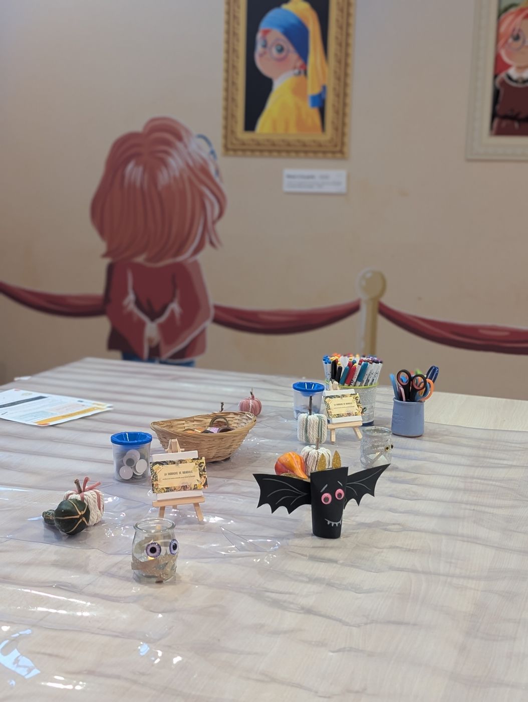 La table est prête pour Halloween